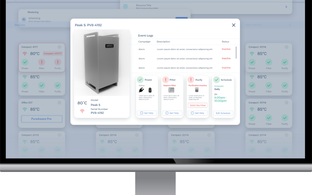 Smart Fleet Management for AirBox Air Purifiers