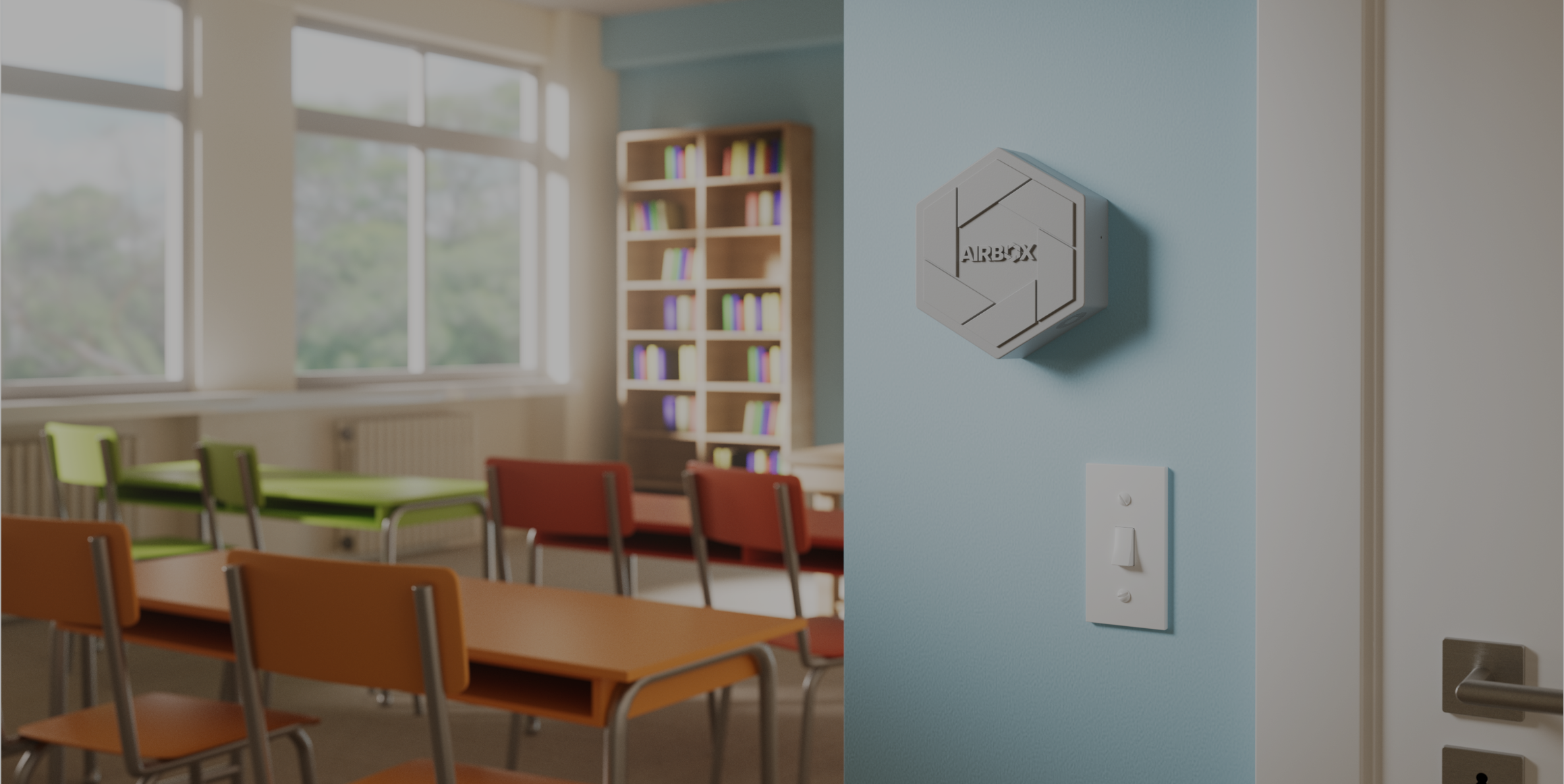 Introducing the AirBox IAQController: Not just a monitor. It’s a controller.